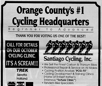 Cool Ad from Orange County Register's Best of Orange County Magazine