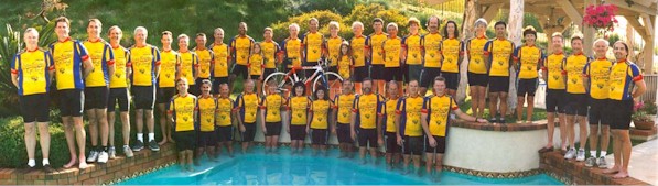Veloce Santiago Cycling Team Photo from 1998